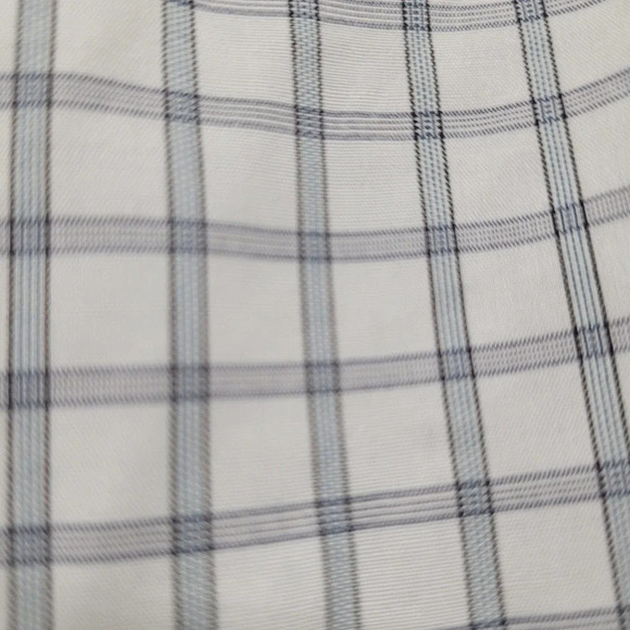 Theory Men's Button-Up Shirt Size Large Multicolor Cotton Check Long Sleeves - Picture 6 of 7